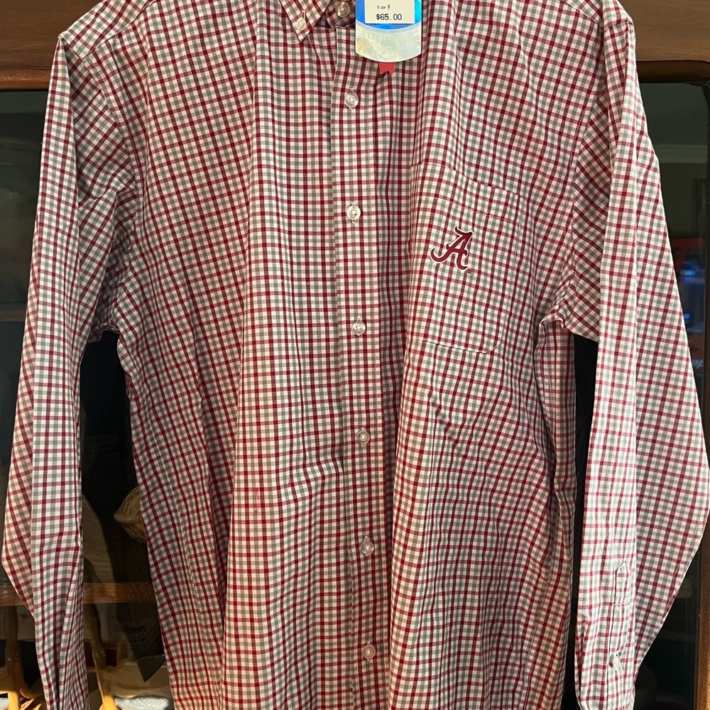 Alabama button down - med.